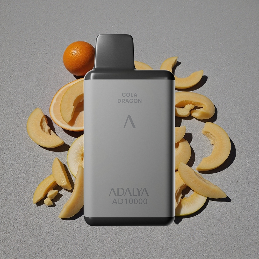 Adalya AD 10000 Caladas Desechable Vape Gris Espacial Recargable USB-C