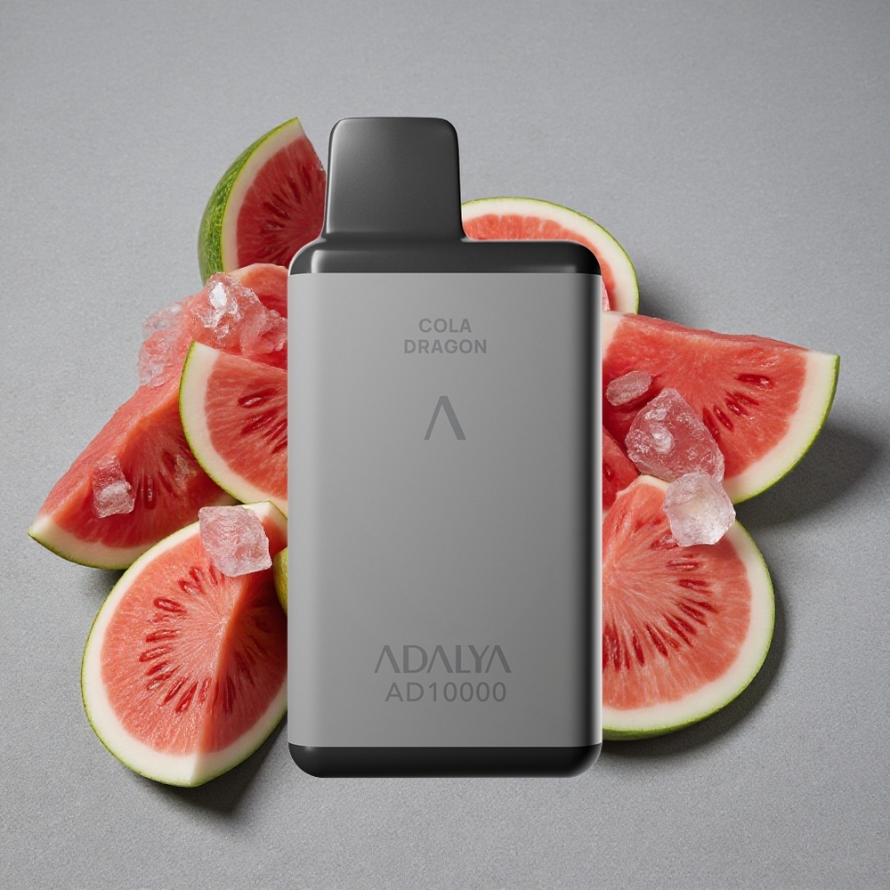 Adalya AD 10000 Caladas Desechable Vape Gris Espacial Sandia Helada
