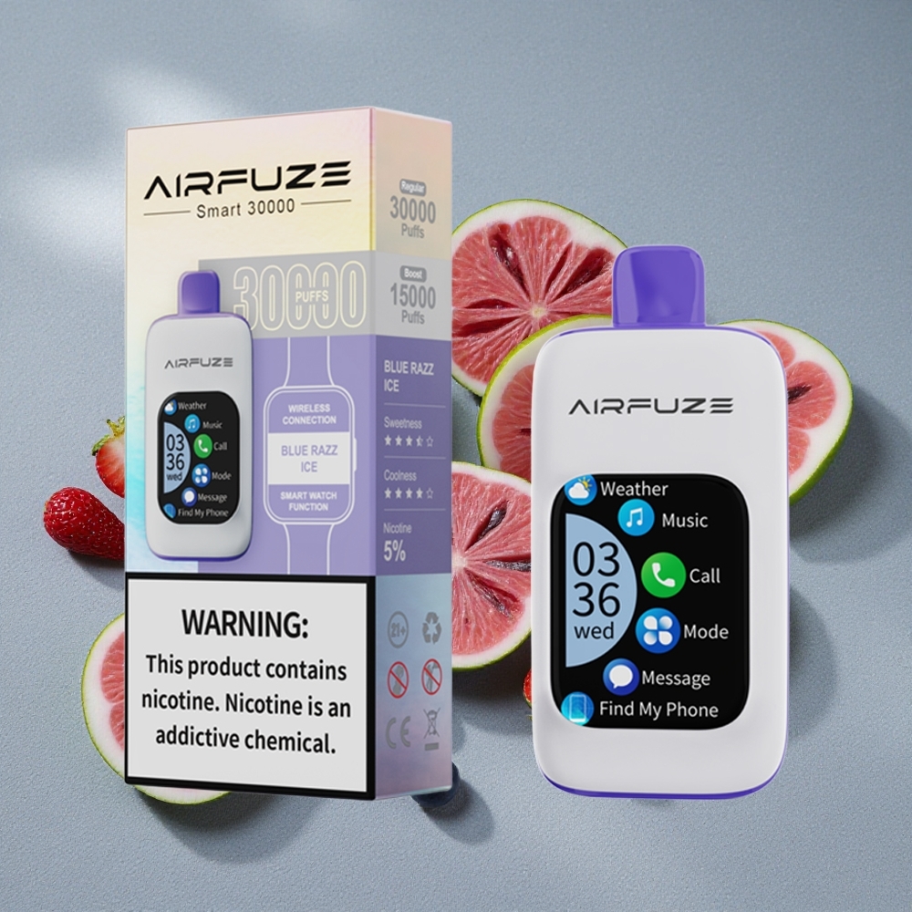 AirFuze Smart 30000 Caladas Disposable Pod con Pantalla Táctil 2.01