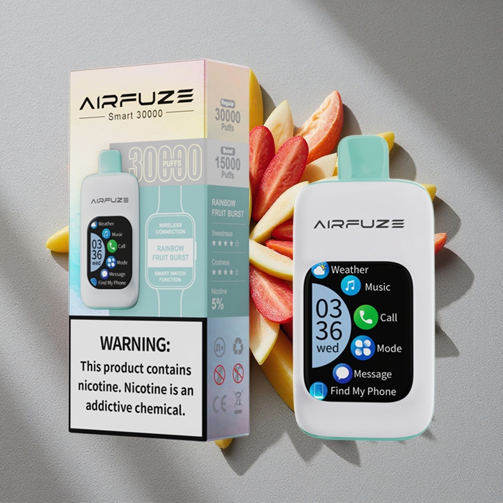 AirFuze Smart 30000 Caladas Disposable Pod con Pantalla Táctil 2.01