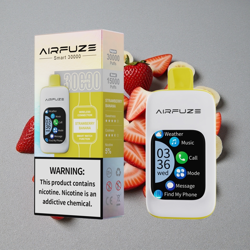 AirFuze Smart 30000 Caladas Pod Desechable con Pantalla Táctil 2.01