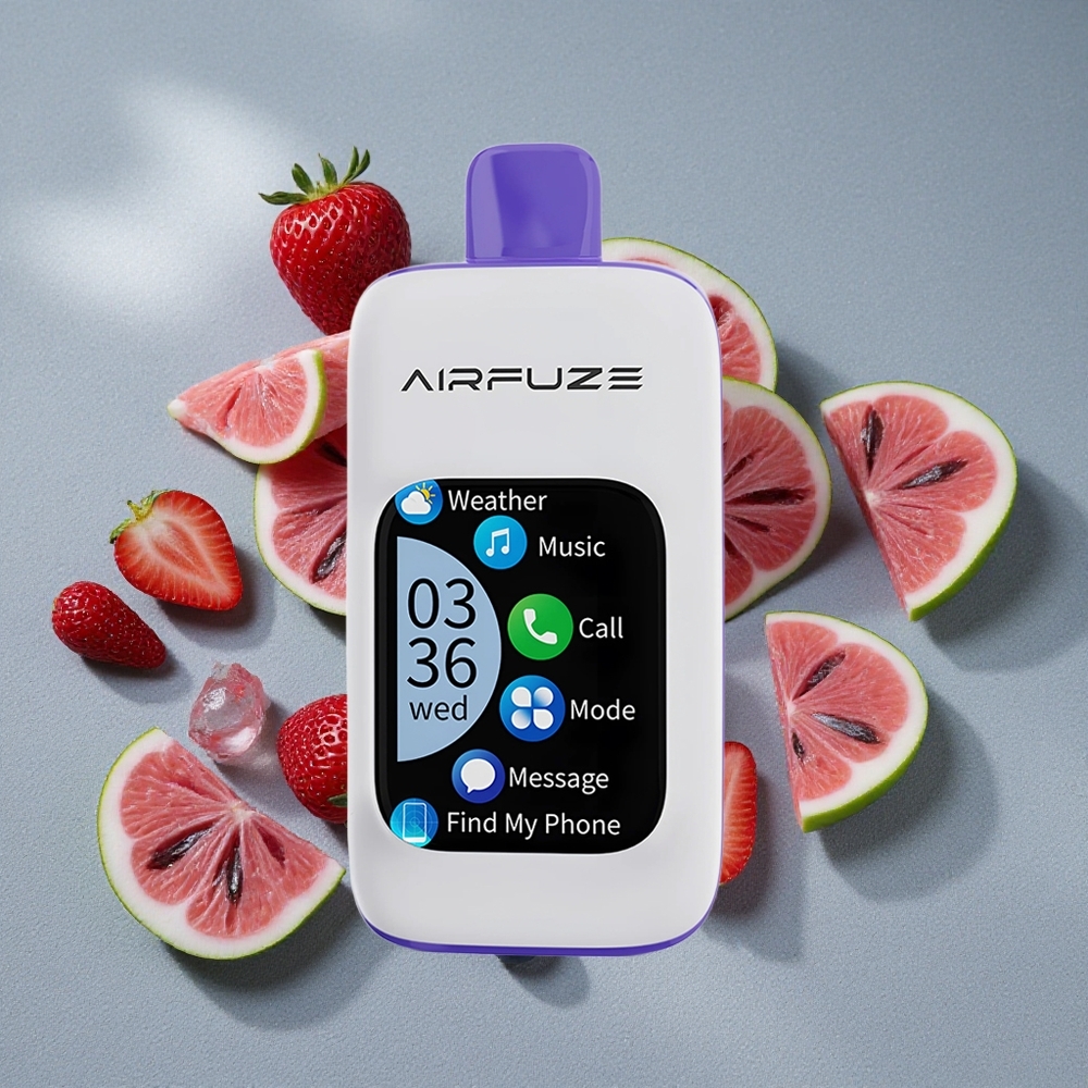 Airfuze Smart Pro 40000 Caladas con Pantalla Táctil y Batería Recargable 900mAh – Azul Frambuesa Helada