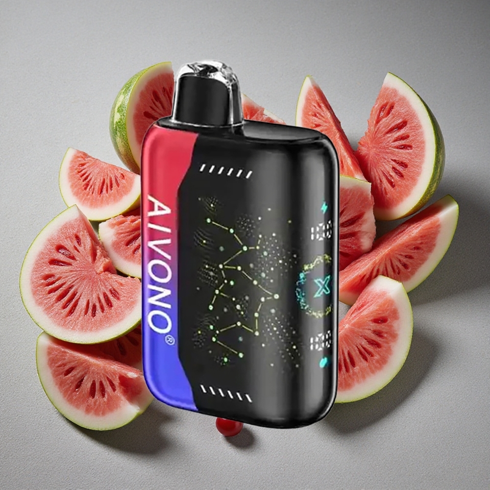 Aivono AIM BOOM 25000 Caladas 28ml Sin Nicotina Sandía Cereza Helada