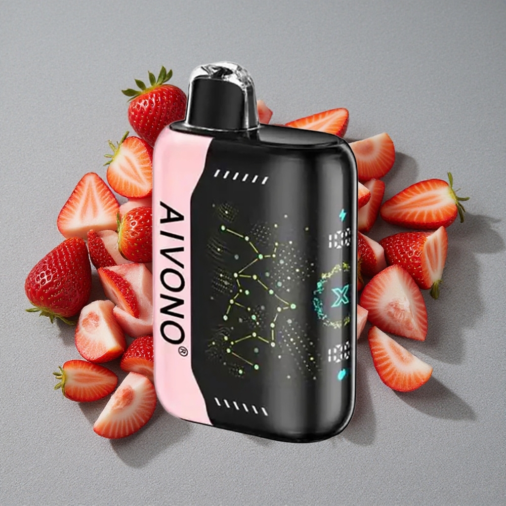 Aivono AIM BOOM 25000 Caladas Fresa B Pop con 28ml de E-Líquido y Batería 650mAh