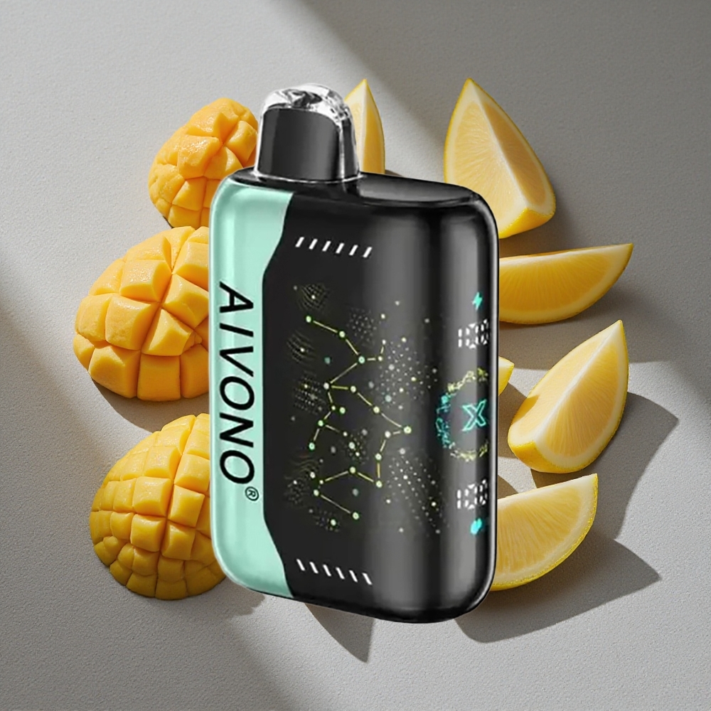 Aivono AIM BOOM 25000 Caladas Sabor Mango Piña Ácido con 28ml de Líquido y Batería de 650mAh