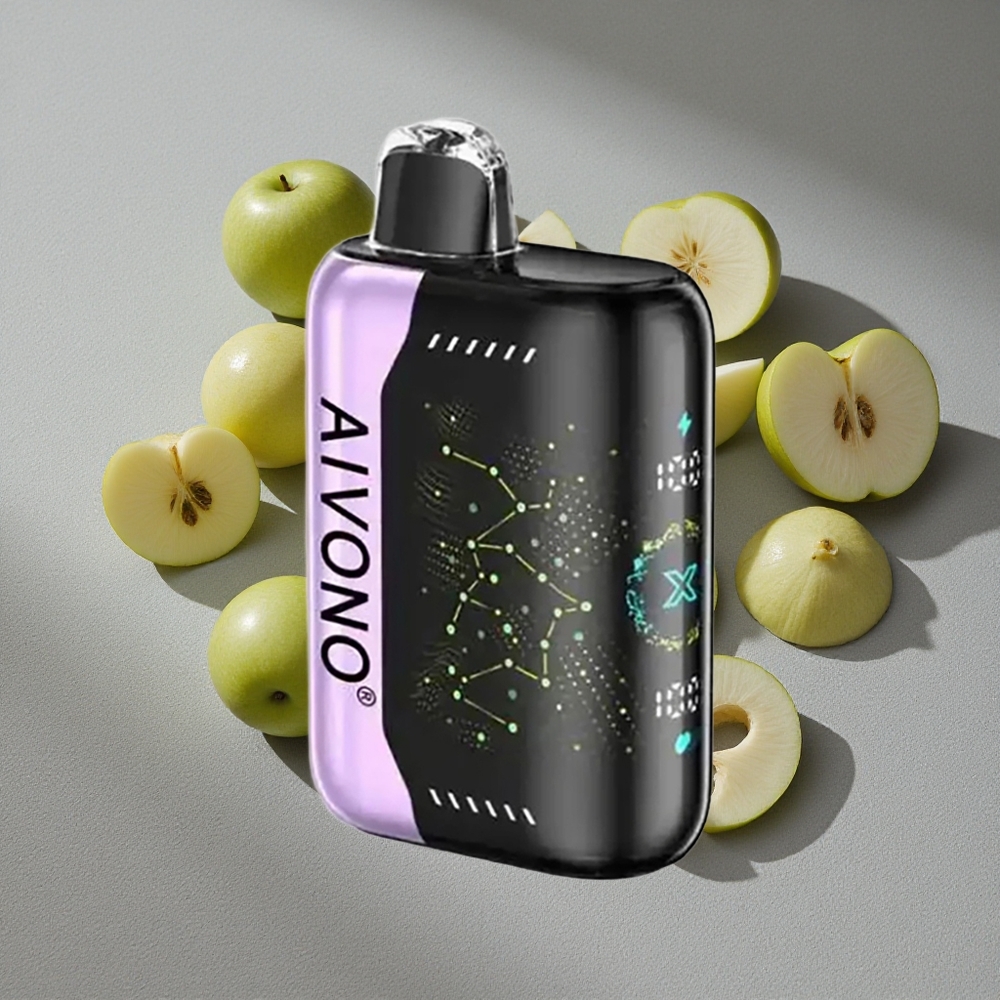 Aivono AIM BOOM 25000 Caladas con 28ml de Líquido y Manzana Verde Uva