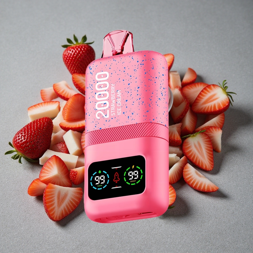 Aivono AIM MAGIC 20000 Caladas con 26ml de E-líquido y Helado de Fresa