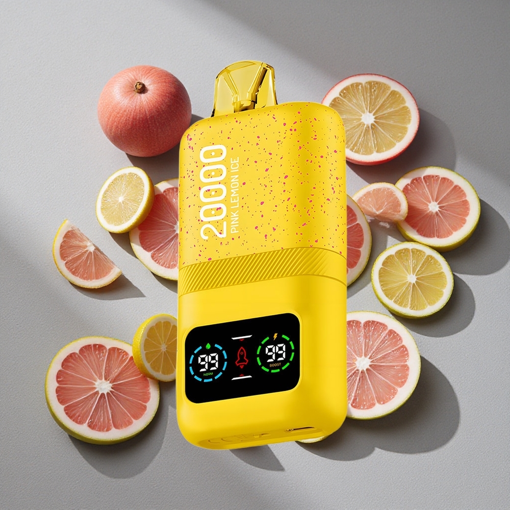 Aivono AIM MAGIC 20000 Caladas con 26ml de E-líquido y Sabor Limón Rosado Helado