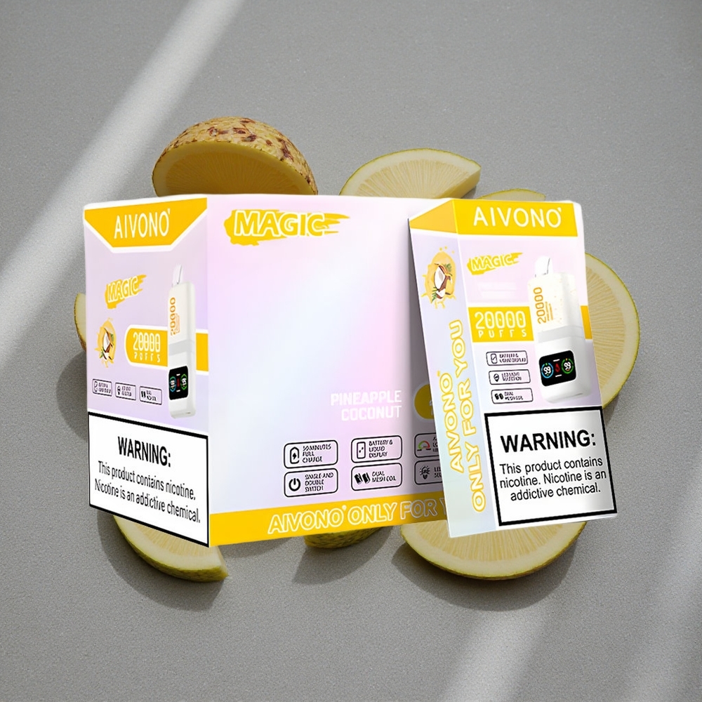 Aivono AIM MAGIC 20000 Caladas con 26ml de E-líquido y Sabor Piña Coco