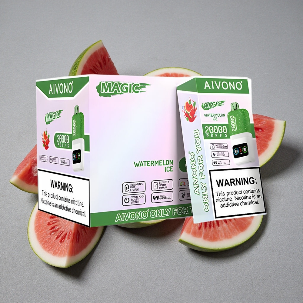 Aivono AIM MAGIC 20000 Caladas con 26ml de E-líquido y Sabor Sandía Helada