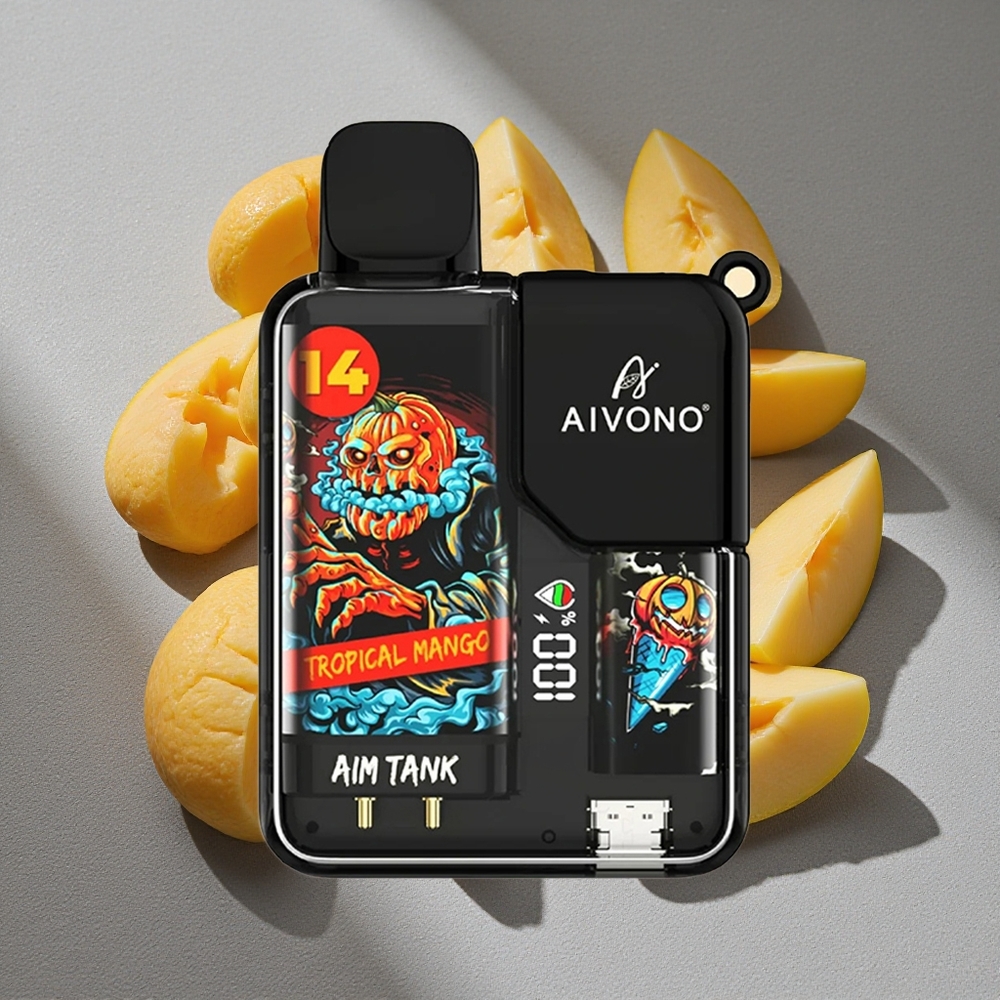 Aivono AIM-TANK 9500 Caladas con 18ml de E-líquido y Sabor Mango Tropical