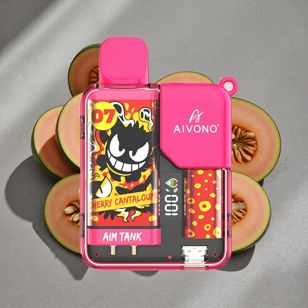 Aivono AIM-TANK 9500 Caladas con 18ml de Líquido y Sabor Cereza Melón
