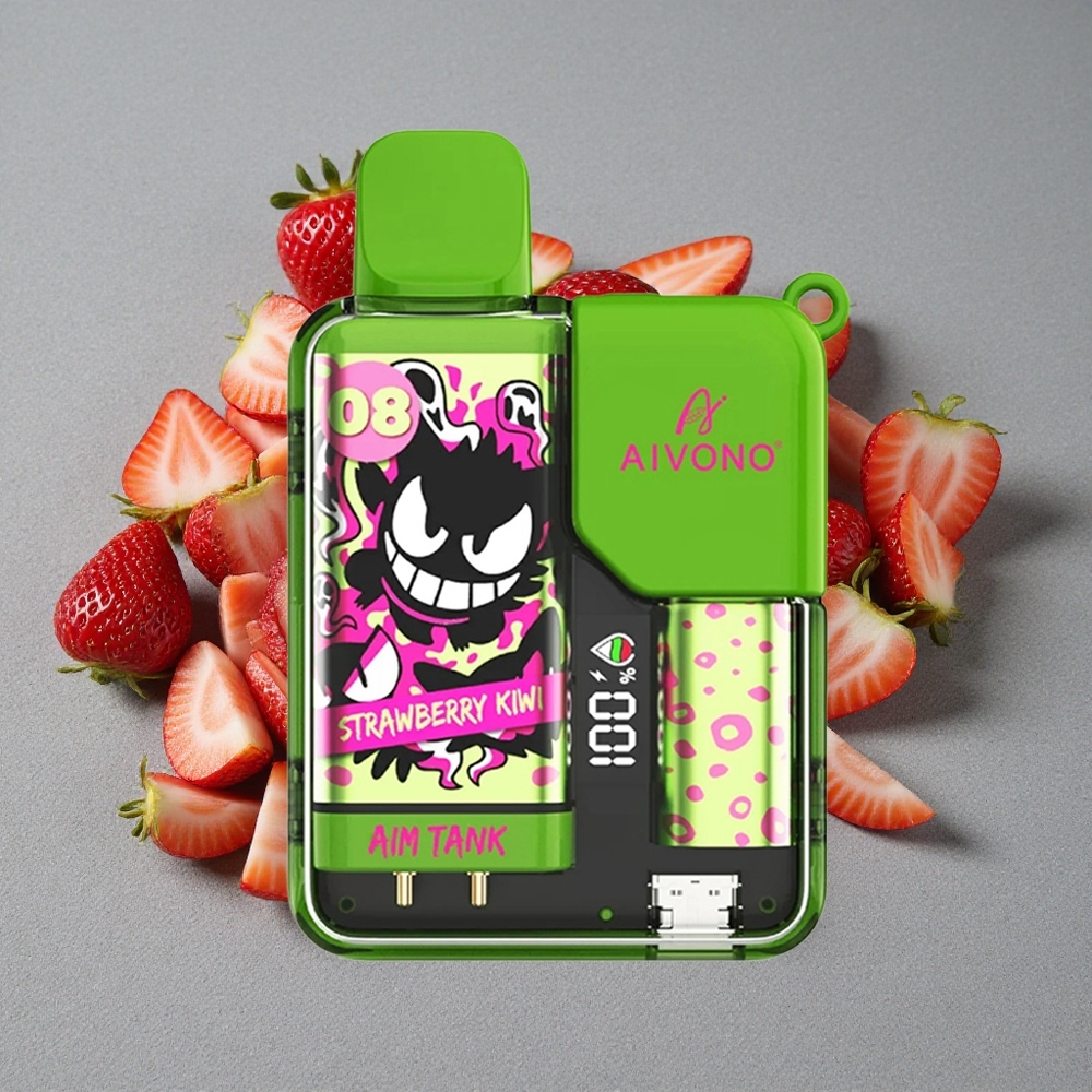 Aivono AIM-TANK 9500 Caladas con 18ml de Líquido y Sabor Fresa Kiwi