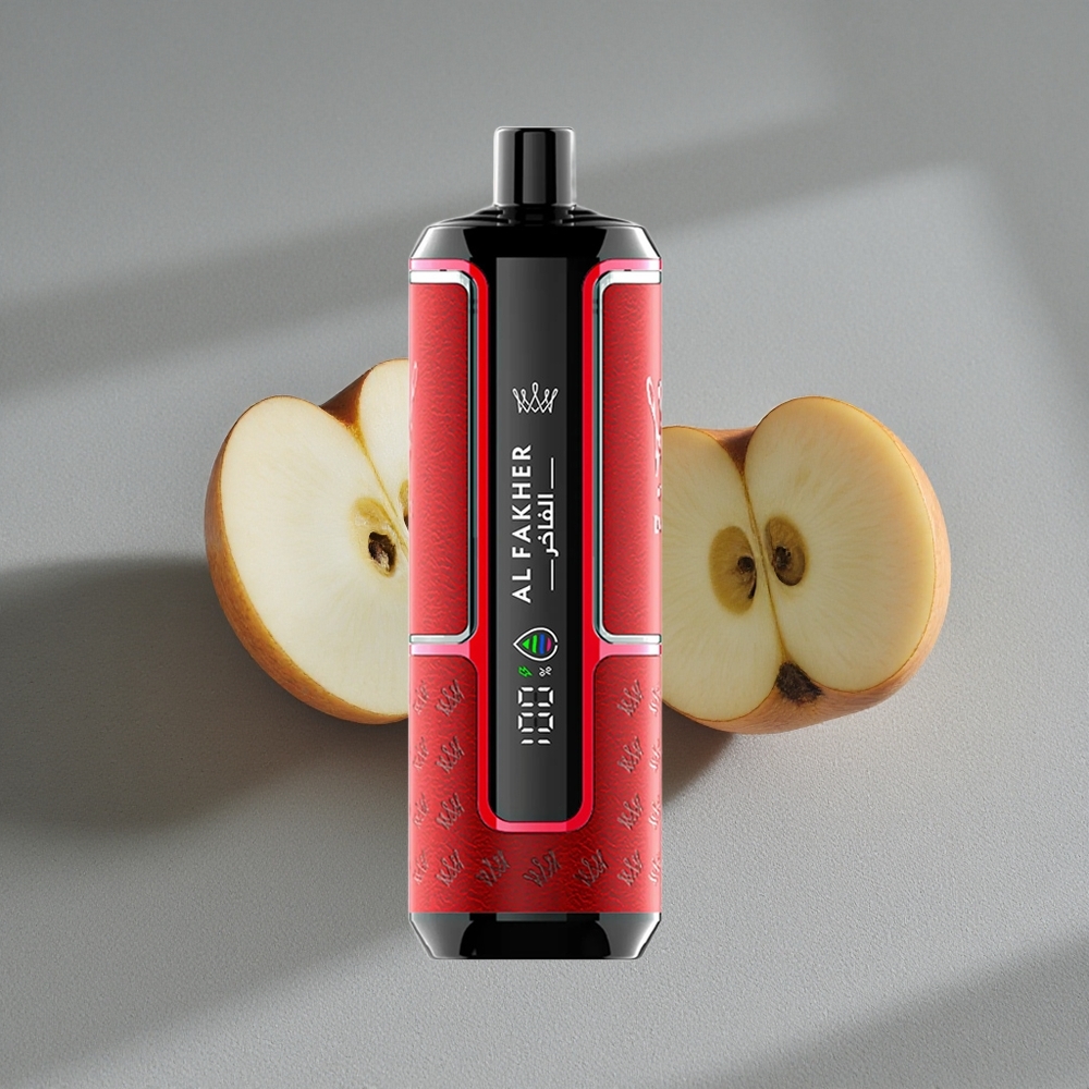 Al Fakher Crown Bar 15K Hypermax Desechable con 22ml y 15.000 Caladas Dos Manzanas