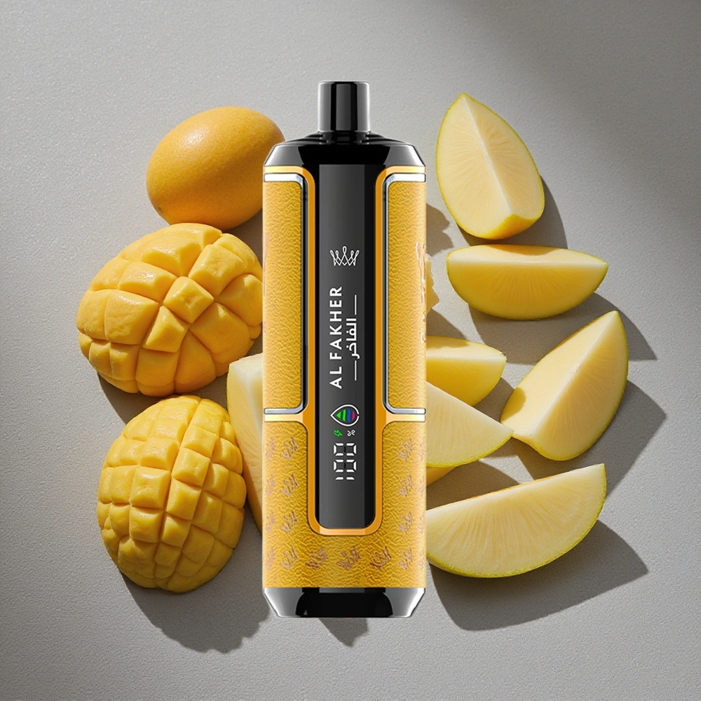 Al Fakher Crown Bar 15K Hypermax Desechable con 22ml y 15.000 Caladas Kit de Vapeo Mango Piña