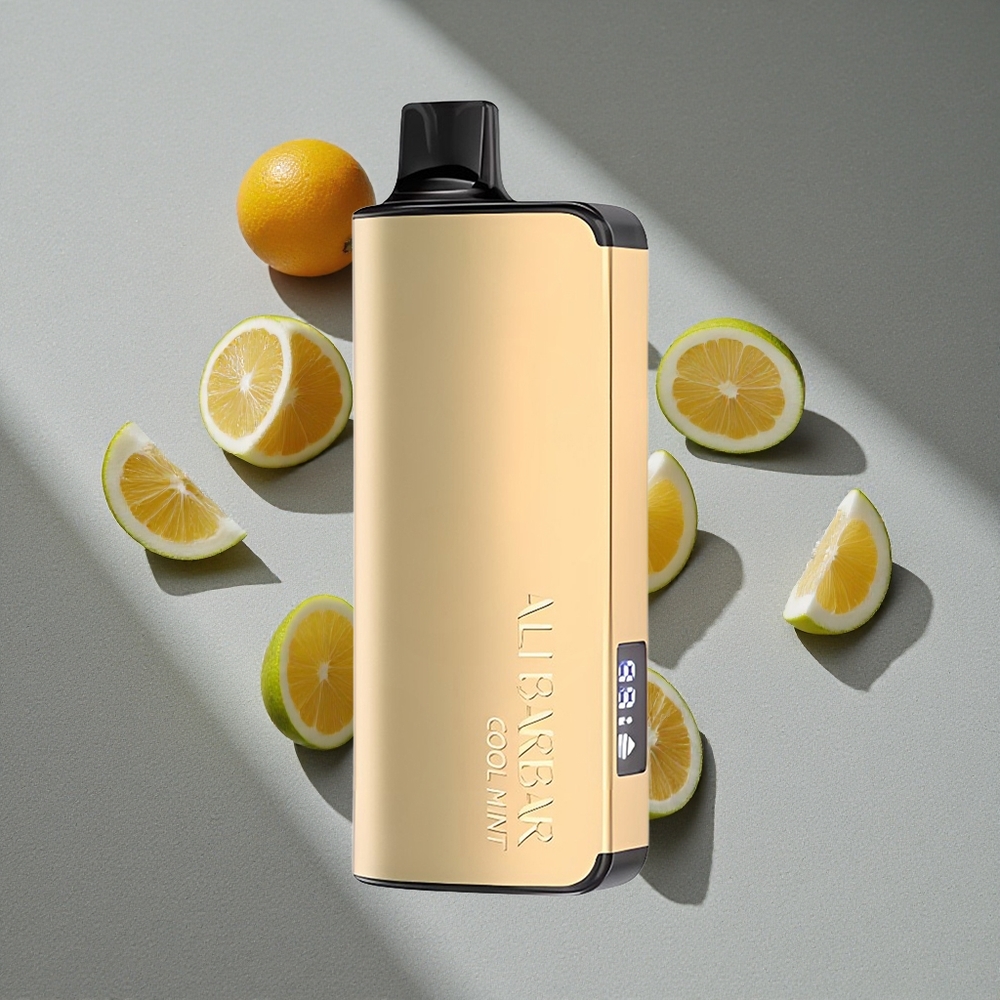 Alibarbar Ingot 9000 Caladas Vape Desechable Menta Fresca con 22ml de E-líquido y 9000 Caladas