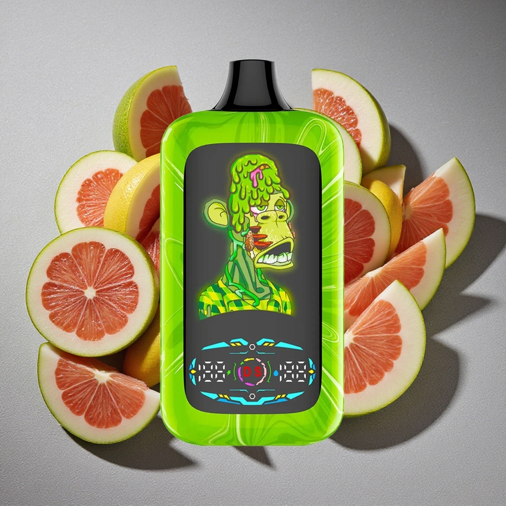 Fumot Digital Monkey Vape Desechable 40000 Caladas con Doble Motor y Explosión Tropical del Arcoíris