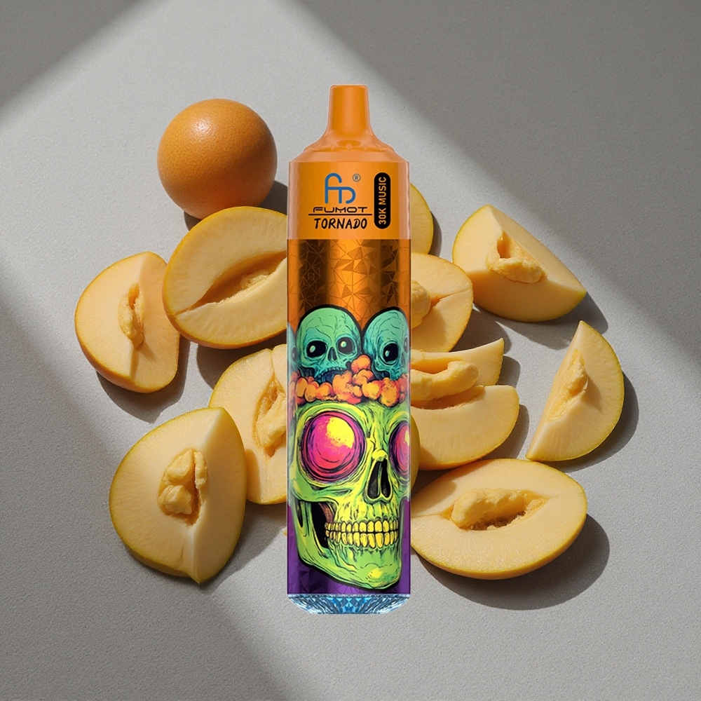 Fumot RandM Tornado 30000 Caladas Triple Mango con 30mL de E-líquido y Batería Recargable de 600mAh