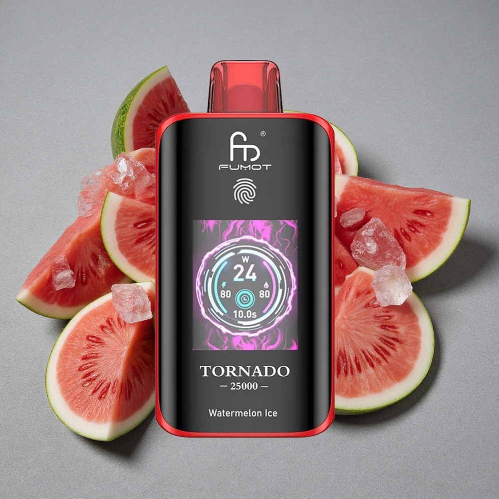 Fumot Tornado 25000 Caladas Pantalla HD y Sandía Helada
