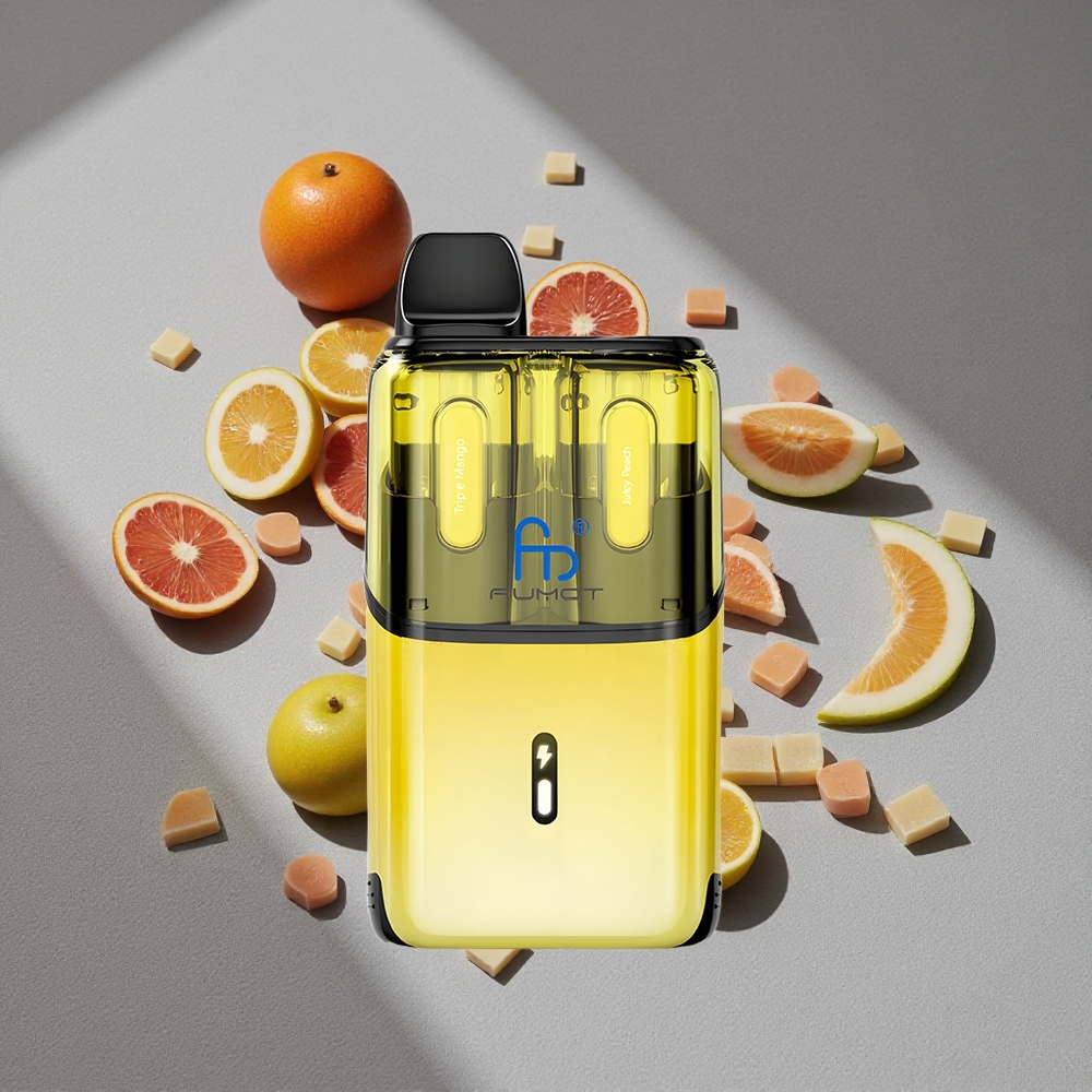 Fumot Ultra T32000 Vape Desechable - Caramelo Arcoíris con 32000 Caladas y Carga Rápida Tipo-C
