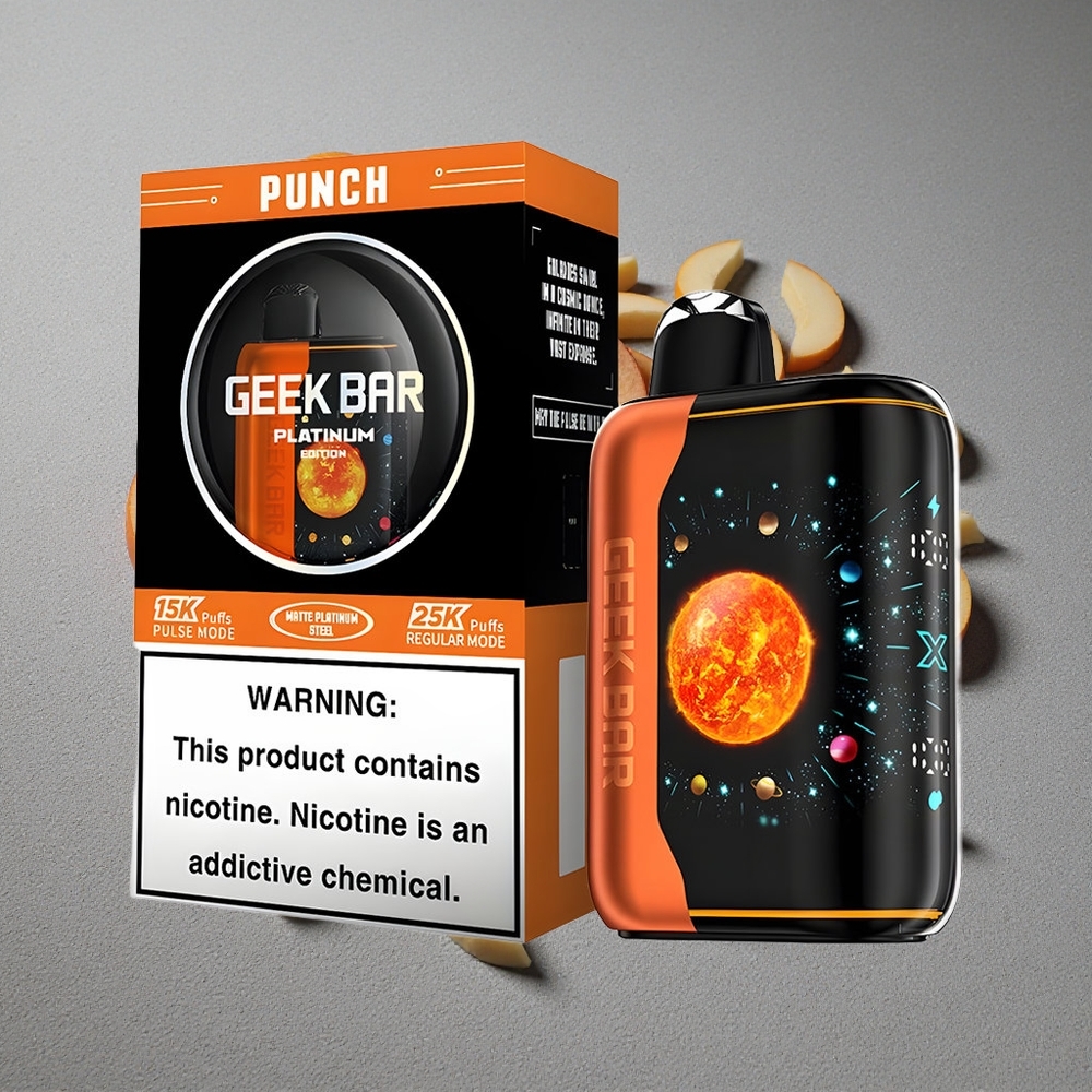 GEEK BAR Platinum Edition 25000 Caladas con Carga Rápida USB-Type C