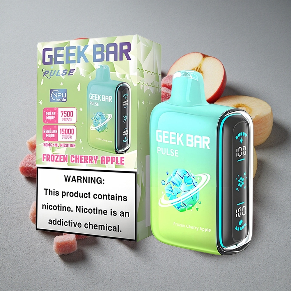 GEEK BAR Pulse 15000 Caladas Edición Congelada con 16ML de E-líquido y 5% de Nicotina