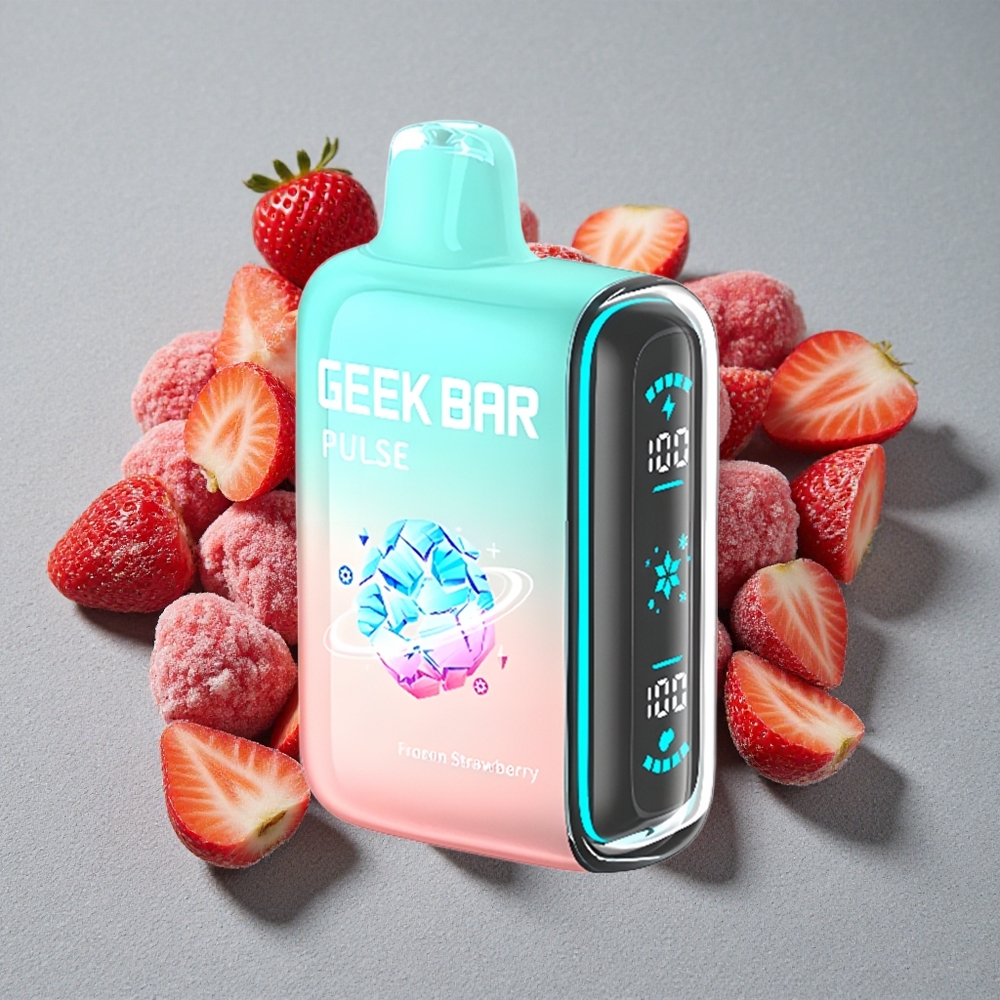 GEEK BAR Pulse 15000 Caladas Edición Congelada con 16ML de E-líquido y 5% de Nicotina