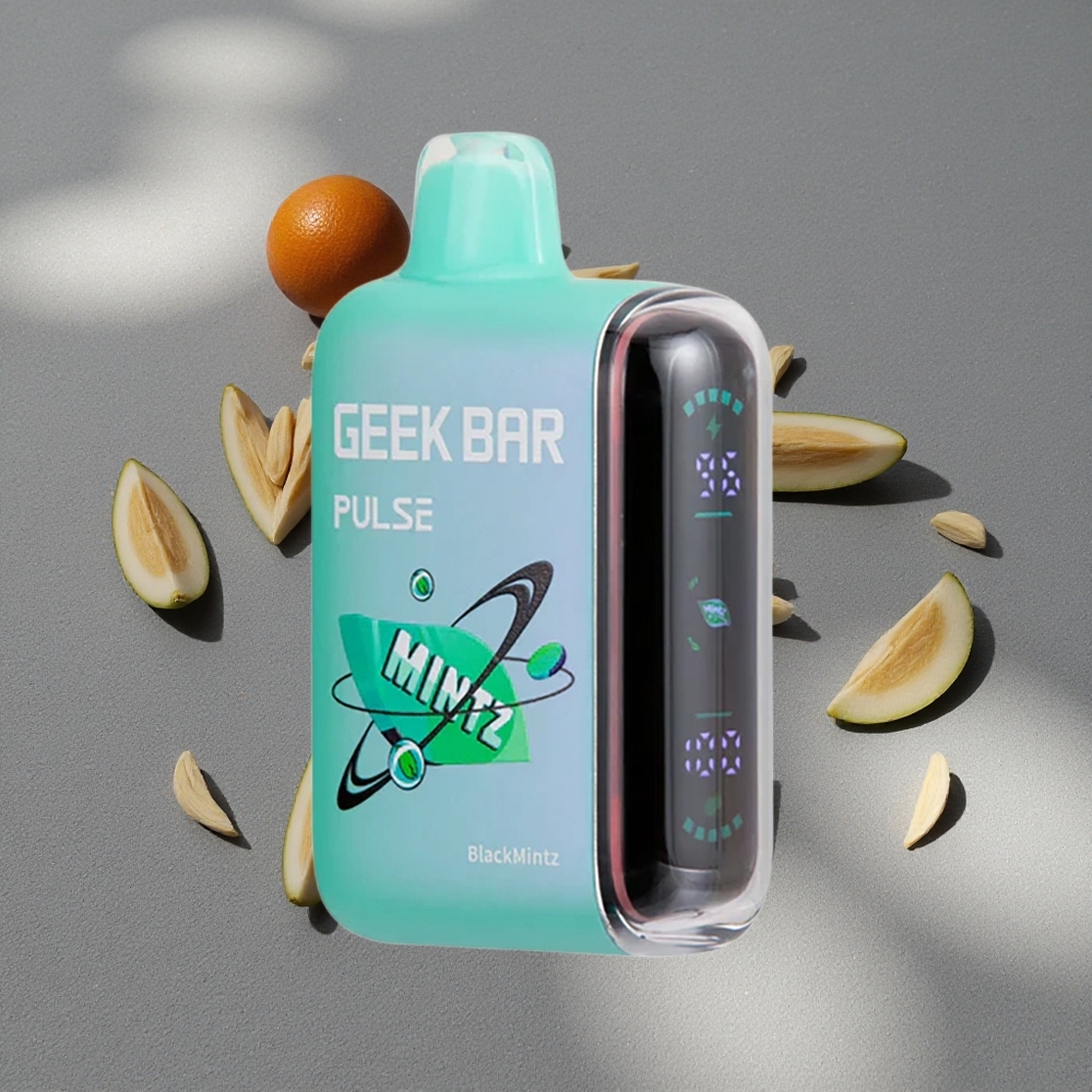 Geek Bar Pulse 15000 Caladas Edición Menta con 16ML de Líquido y Flujo de Aire Ajustable