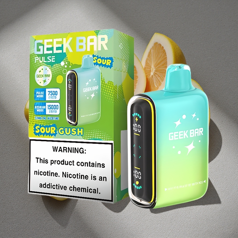 Geek Bar Pulse 15000 Caladas Edición Ácida con 16ML y Aire Ajustable