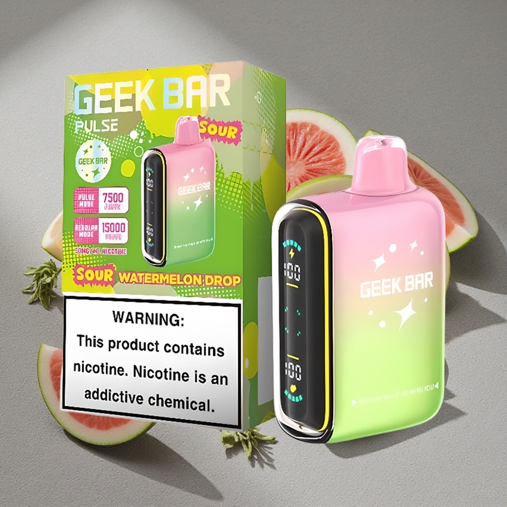 Geek Bar Pulse 15000 Caladas Edición Ácida con 16ML y Aire Ajustable