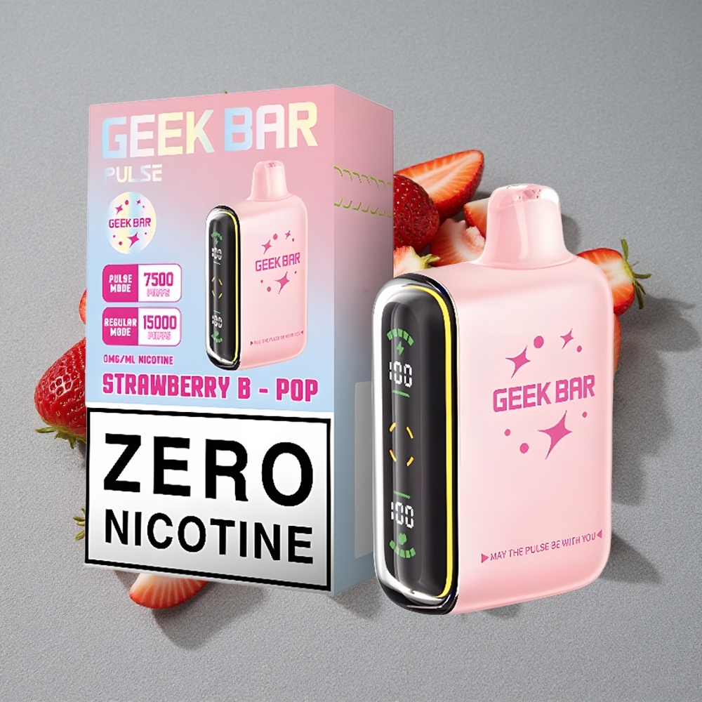 Geek Bar Pulse 15000 Caladas con 16ML de E-líquido y 5% de Nicotina