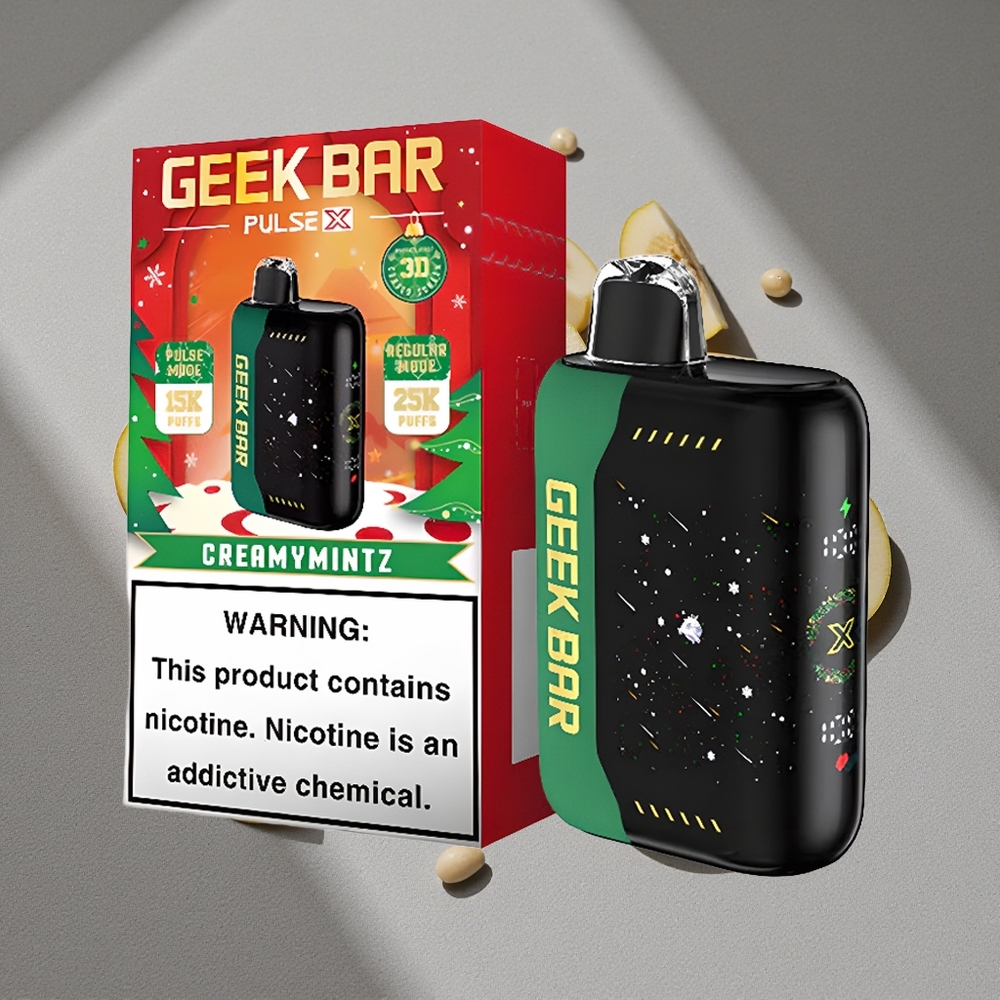 Geek Bar Pulse X 25000 Caladas con Pantalla Curva 3D y Carga USB Tipo-C