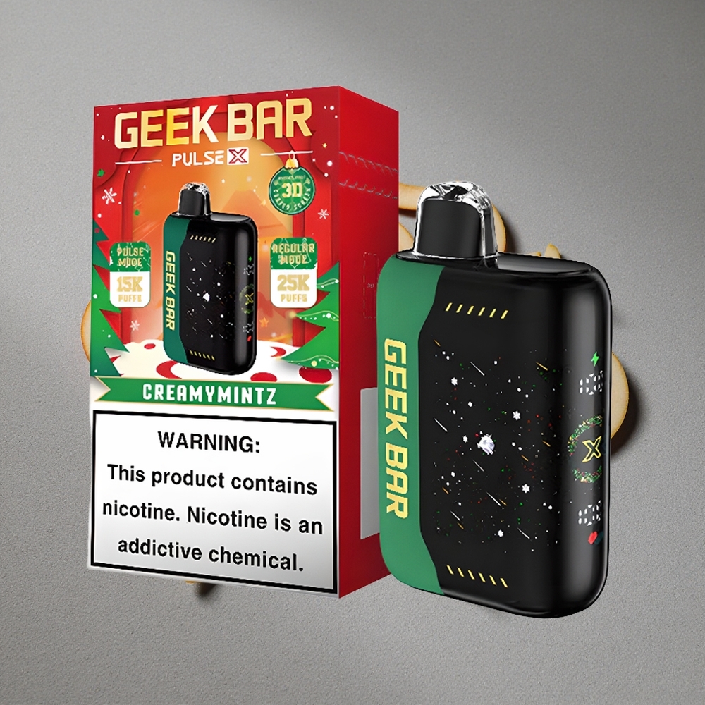 Geek Bar Pulse X 25000 Caladas con Pantalla Curva 3D y Carga USB Tipo-C